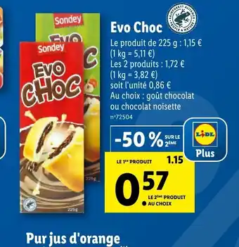 Lidl Evo Choc offre