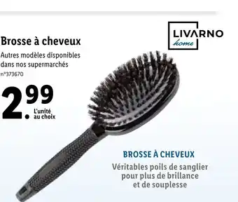 Lidl Livarno Brosse à Cheveux offre