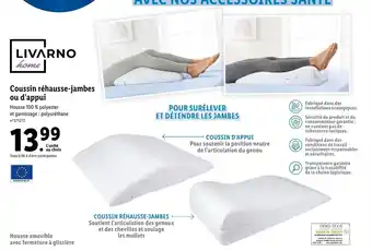 Lidl Coussin réhausse-jambes ou d'appui offre