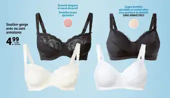 Lidl Soutien-gorge avec ou sans armatures offre