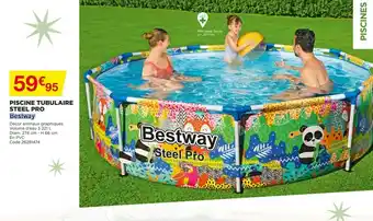 Bricomarché Piscine tubulaire steel pro offre