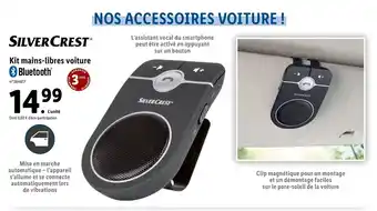 Lidl Kit mains-libres voiture offre