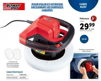 Lidl Polisseuse offre