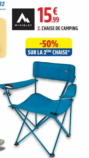 Intersport Chaise de camping offre