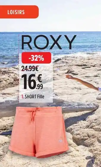 Intersport Short fille offre