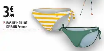 Intersport Bas de maillot de bain femme offre