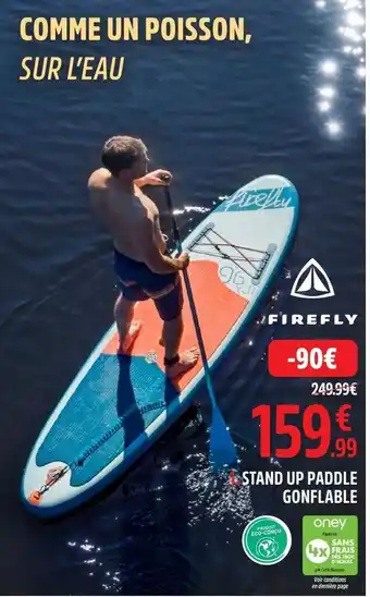 Stand uppaddle gonflable