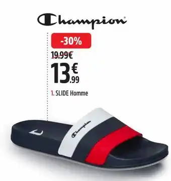 Slide homme
