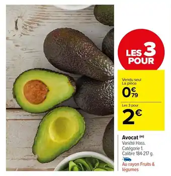 Carrefour Market Avocat offre