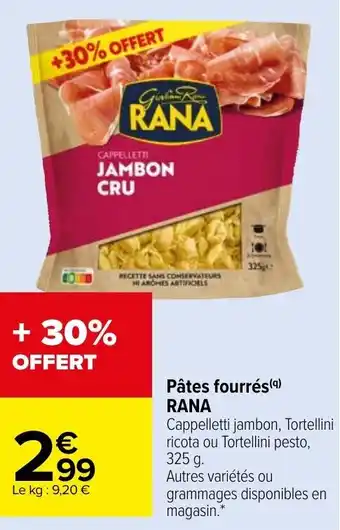 RANA pâtes fourrés