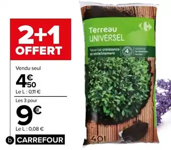 Carrefour Market CARREFOUR terreau universel carrefour offre