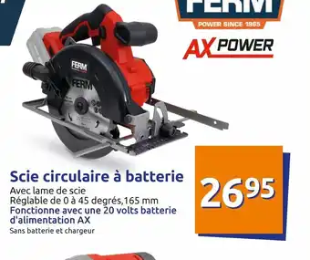 Scie circulaire Ă batterie