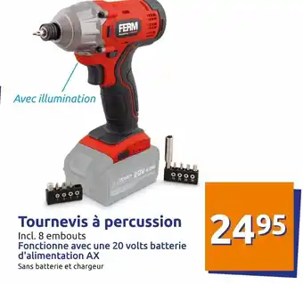 Action Tournevis à percussion offre