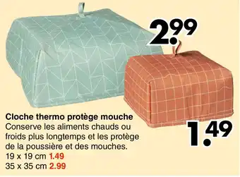 Cloche thermo protège mouche