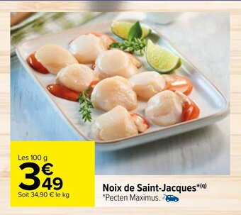 Carrefour Market Noix De Saint-Jacques offre