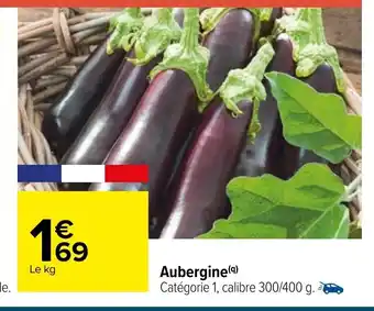 Carrefour Market Aubergine offre