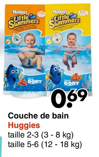 Couche de bain