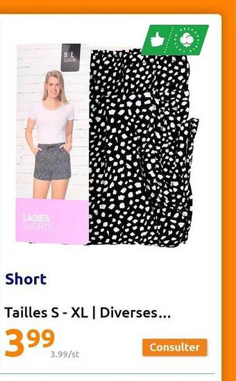 Action Short offre