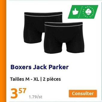Boxers Jack Parker