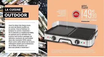 Culinarion Plancha Gril Combiné offre