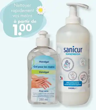 Nettoyer rapidement vos mains