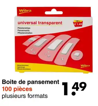 Boite de pansement