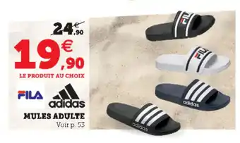 Hyper U Mules Adulte offre