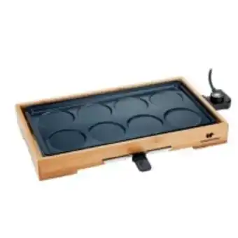 Continental edison pc1500bb plancha gril crepe party - 1500w