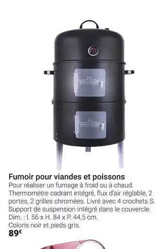 Gamm vert Fumoir Pour Viandes Et Poissons offre
