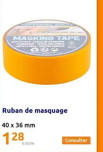 Action Ruban De Masquage offre