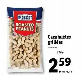 Lidl Cacahuètes Grillées offre