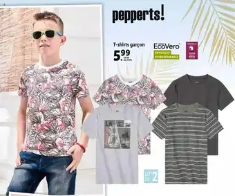 Lidl T-shirts Garçon Pepperts ! offre