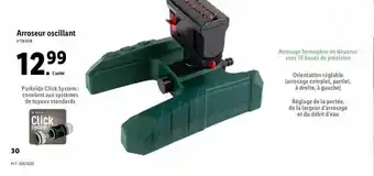 Lidl Arroseur Oscillant offre
