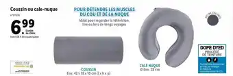 Lidl Coussin Ou Cale-nuque offre