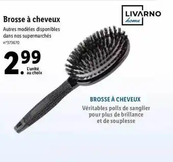 Lidl Brosse à Cheveux Livarno Home offre