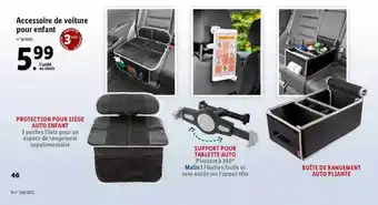 Lidl Accessoire De Voiture Pour Enfant offre