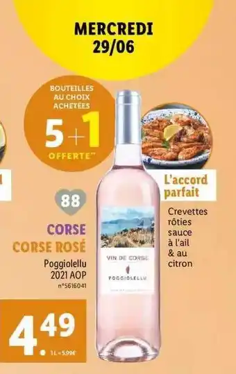 Lidl Poggiolellu 2021 Aop offre