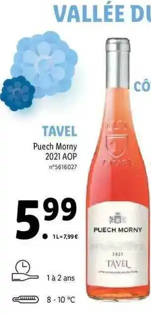Lidl Puech Morny 2021 Aop offre