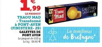 Super U Galettes De Pont Aven offre