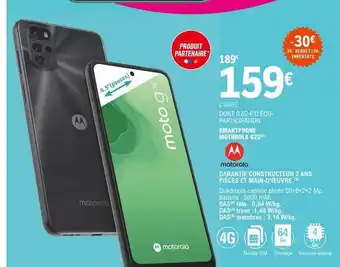 E.Leclerc Smartphone Motorola G22 offre