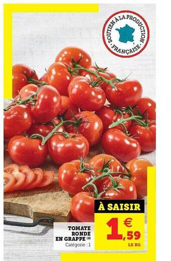 U Express Tomate Ronde En Grappe offre