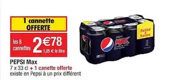 Cora x Carrefour Pepsi Max offre