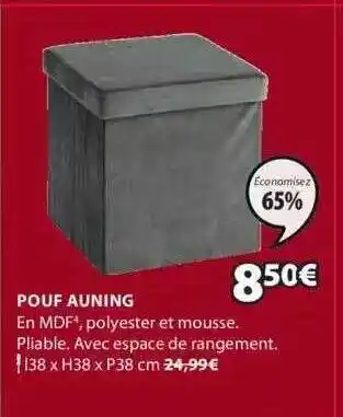 JYSK Pouf Auning offre