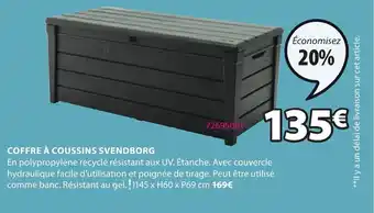 JYSK Coffre à coussins svendborg offre