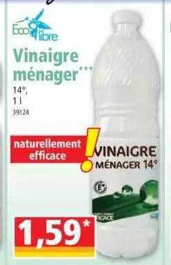 Eco Libre Vinaigre Ménager