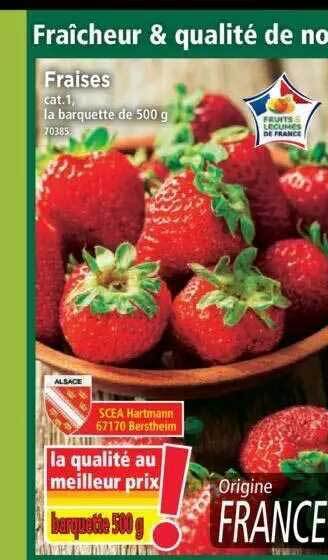 Norma Fraises offre