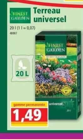 Norma Finest Garden Terreau Universel offre