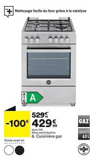 BUT Cuisinière Gaz offre