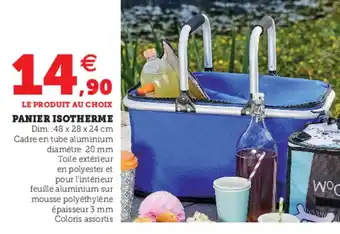 Hyper U Panier isotherme offre