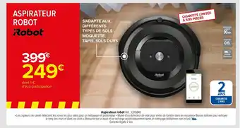 Carrefour ROBOT aspirateur robot offre